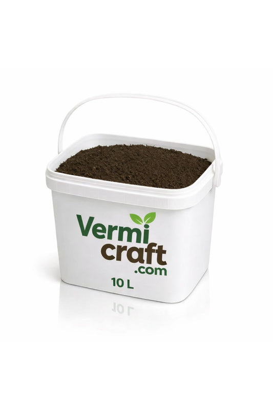 Vedro Vermicraft 10L za vermikompost, črvji kompost in humus.